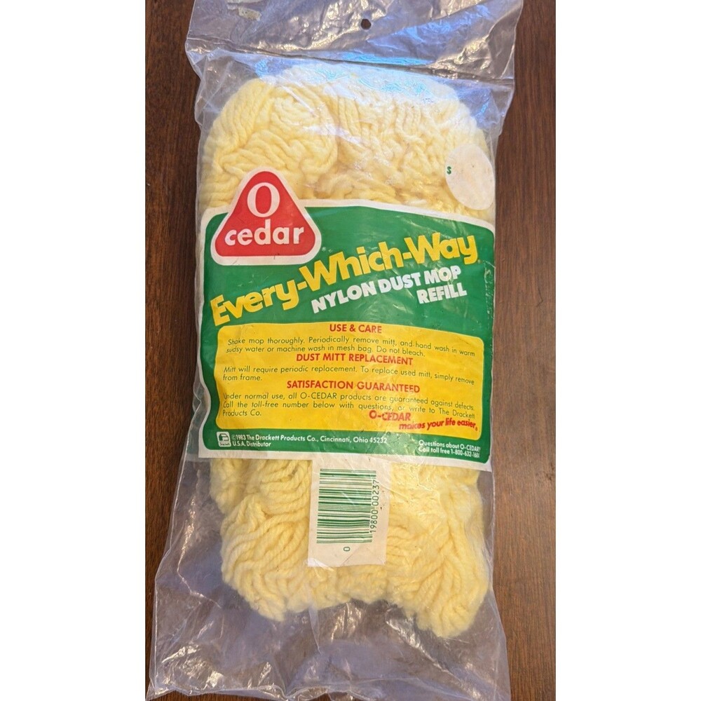 O Cedar Every Which Way All Surface Floor Duster Refill Mop Head 1983